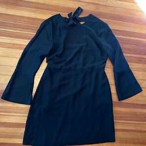 Banana republic tie-neck dress